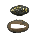 "Authentic Antique Japanese Kinko Fuchi Kashira (MGJ937)" - 3 of 4