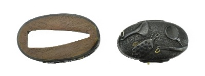 "Authentic antique Japanese
Fuchi Kashira (MGJ958)"