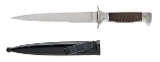 "WW2 ITALIAN M1939 OFFICERS FIGHTING KNIFE W/SHEATH (50687)" - 2 of 2
