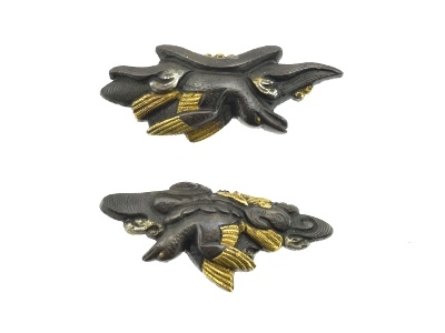 "Authentic antique Japanese Menuki (MGJ894)"