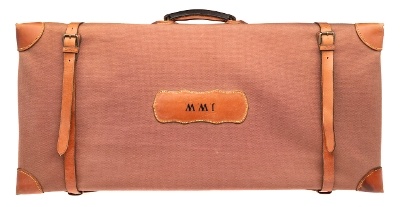 "David McKay Brown Leather Covered Case For A Pair of Shotguns (MIS2126)"