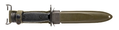 "VIETNAM ERA US-M4 TMN BAYONET WITH M8A1 SHEATH (MEW4313)"