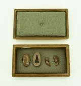 "Fuchi Kashira and Menuki (MGJ505)" - 3 of 5