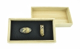 "Fuchi Kashira with Wasps tending their nest (MGJ75)" - 3 of 8