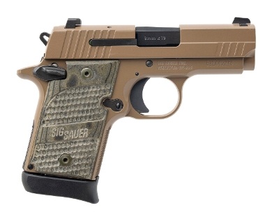"Sig Sauer P938 Scorpion Pistol 9mm (L2025-09981)"