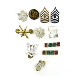 "Lot of U.S. Military Rank Insignia (MM1081)"