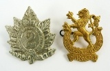 "Two Canadian Infantry Badges (MM1039)"