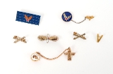 "Lot of WWII Sweetheart Pins (MM867)"