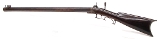 "New Englad Target rifle by Levis Jordan Adams Mass. Listed in Sellers book, American Gunsmiths as working 1849-1865. Lock is by
(al2588)"