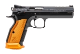 "(SN: K182559) CZ 75 Tactical Sport 2 Orange Pistol 9mm (L2025-10401) NEW" - 1 of 3