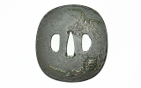 "Iron Tsuba with Arrows and Oni (MGJ45)" - 3 of 3