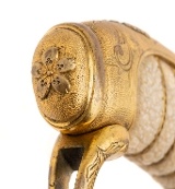 "Japanese Katana in Russo- Japanese Mounts w/ Kin Zogan Mei Signed Suke Sada (SW1902)" - 11 of 15