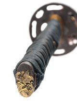 "Japanese Wakizashi Naga Mitsu with Kanteisho Paperwork (SW2058)" - 15 of 23