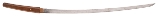 "Extremly Long Tada Yoshi Katana in Shira Saya Mounts (SW2009)"