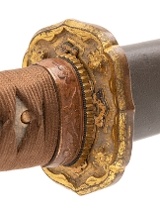 "Japanese WWII Gendaito in Officer Mounts – Signed Munetsugu, Dated 1944 (SW2045)" - 12 of 18