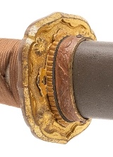 "Japanese WWII Gendaito in Officer Mounts – Signed Munetsugu, Dated 1944 (SW2045)" - 10 of 18