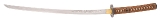 "Japanese Katana Signed “Seki-ju Saigo Kanenori" with Dragon Horimono (SW2036)" - 6 of 16