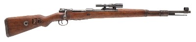 "WWII German K98k BYF 44 Rifle 8mm Mauser, with ZF41 Scope (L2025-09595)"