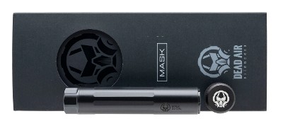 "(SN: MSK-347738) Dead Air Mask .22 Cal Suppressor (L2025-10573) NEW"