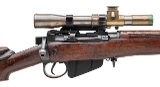 "WWII British Lee-Enfield No.4 Mk I (T) Sniper Rifle .303 British (L2025-09552)" - 2 of 14