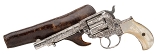 "Fantastic New York Engraved Colt 1877 Thunderer (50919)" - 7 of 10