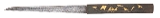 "Shin-Shinto Wakizashi with Full Mounts and Kozuka, Dated Ansei 2 (1855) (SW1981)" - 4 of 11