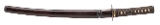 "Shin-Shinto Wakizashi with Full Mounts and Kozuka, Dated Ansei 2 (1855) (SW1981)" - 8 of 11