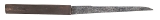 "Shin-Shinto Wakizashi with Full Mounts and Kozuka, Dated Ansei 2 (1855) (SW1981)" - 5 of 11