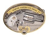 "(SN: N042521) North American Arms 50th Anniversary Belt Buckle Revolver .22LR (L2025-10433) NEW" - 1 of 5