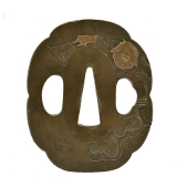 "Genuine Authentic Tsuba (MGJ1123)" - 1 of 2