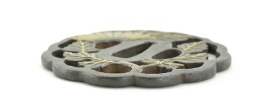 "Iron Tsuba Sukashi (MGJ633)"