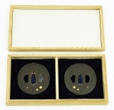 "Pair of Iron Tsubas (MGJ495)" - 4 of 5