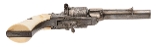"Beautiful Belgian Lefaucheaux Pinfire Revolver W/ Ivory Grips (51007)" - 5 of 6