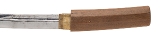 "Shinto/Shin-Shinto Wakizashi with Naginata-Naoshi Style Blade in Shira Saya (SW1922)" - 5 of 6