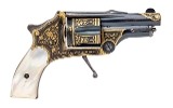 "Damascened Spanish Pocket Revolver (51005)" - 2 of 6