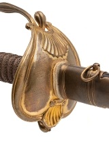 "Spanish Officer’s Smallsword – Blue & Gilt Blade with Royalist Motto (SW1989)" - 10 of 11