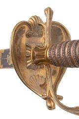"Spanish Officer’s Smallsword – Blue & Gilt Blade with Royalist Motto (SW1989)" - 11 of 11