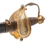 "Spanish Officer’s Smallsword – Blue & Gilt Blade with Royalist Motto (SW1989)" - 7 of 11