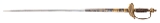 "Spanish Officer’s Smallsword – Blue & Gilt Blade with Royalist Motto (SW1989)" - 3 of 11