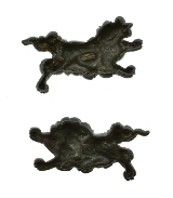 "Authentic Antique Japanese Menuki (MGJ1058)" - 2 of 2