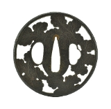 "Authentic Japanese Tsuba (MGJ1034)" - 1 of 2