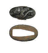 "Authentic antique Japanese Kinko Fuchi Kashira (MGJ935)" - 4 of 4