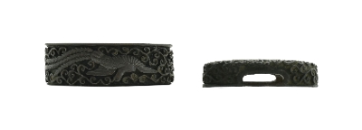 "Authentic antique Japanese Kinko Fuchi Kashira (MGJ930)"