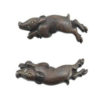 "Authentic antique Japanese Menuki (MGJ892)"