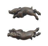 "Authentic antique Japanese Menuki (MGJ892)"