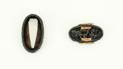 "Kinko F/K. Shakudo stone grain (MGJ482)"