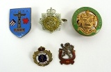 "Lot of Five Miscellaneous Pins (MM1040)" - 1 of 1