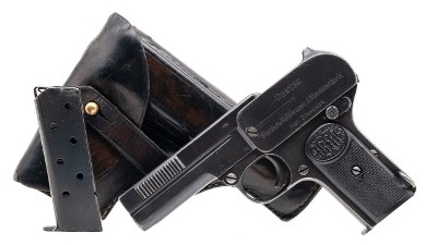 "DREYSE MODEL 1907 SEMI AUTO PISTOL 7.65MM COMPLETE RIG (D2025-01865) DTX"