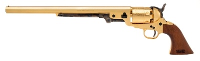 "Pietta 1851 Navy Hartford “Frisco Texas" Brass Percussion Revolver"