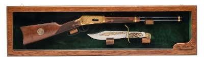 "Winchester 1894 Texas 150th Commemorative — 38-55 + Knife"